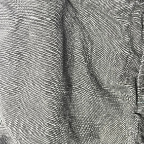 Marc Jacobs Two-Toned Capri Linen Pants Green Size 4 - Picture 7 of 15